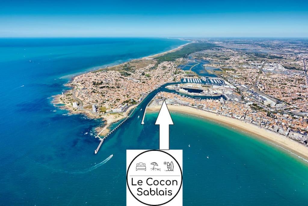Tiny Studio Terrasse, Hypercentre La Plage A 2 Pas ! Les Sables-dʼOlonne Kültér fotó