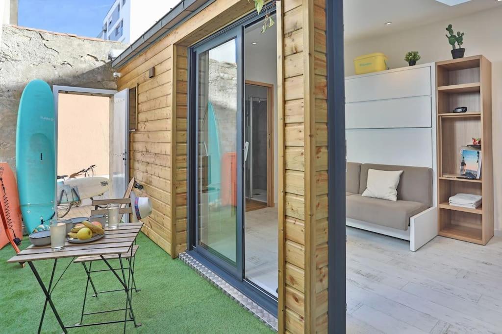 Tiny Studio Terrasse, Hypercentre La Plage A 2 Pas ! Les Sables-dʼOlonne Kültér fotó
